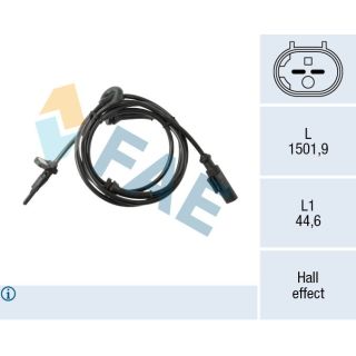 Jutiklis, rato greitis FAE 78615