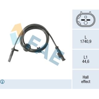 Jutiklis, rato greitis FAE 78621