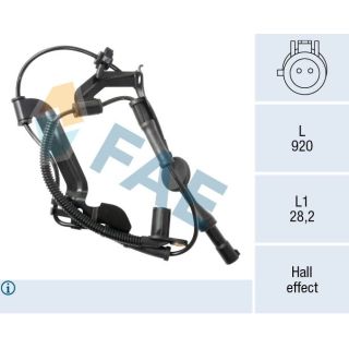 Jutiklis, rato greitis FAE 78657