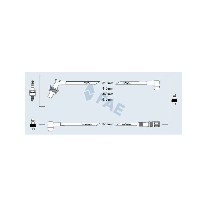 Uždegimo laido komplektas FAE 85210