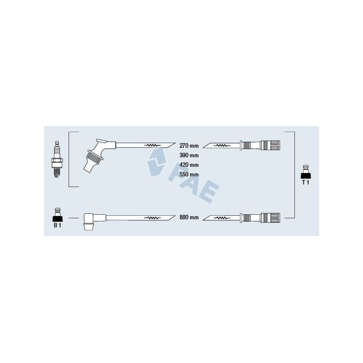 Uždegimo laido komplektas FAE 85260
