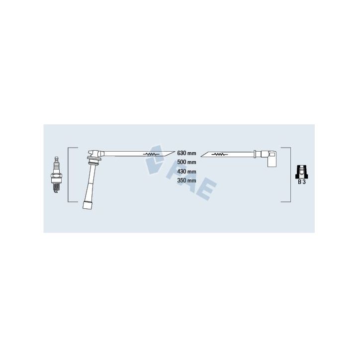 Uždegimo laido komplektas FAE 85391