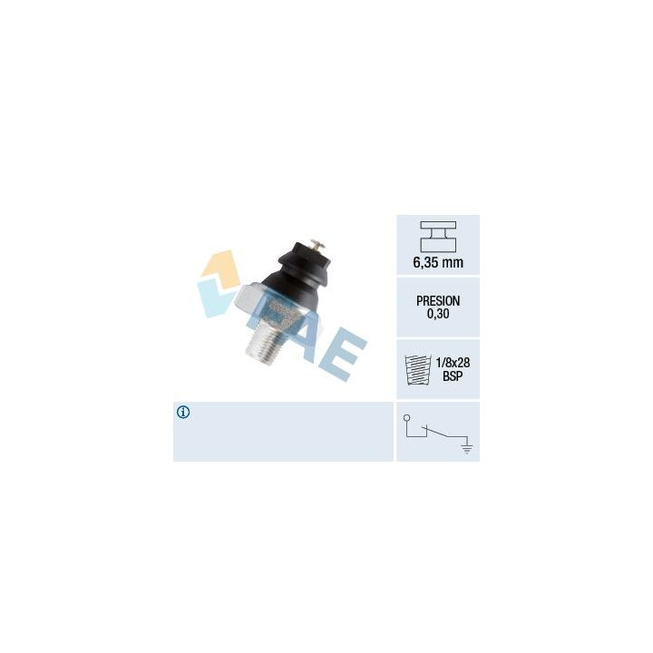 Alyvos slėgio jungiklis FAE 12240