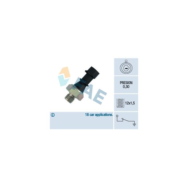 Alyvos slėgio jungiklis FAE 12440