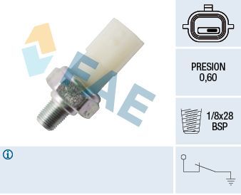 Alyvos slėgio jungiklis FAE 12699