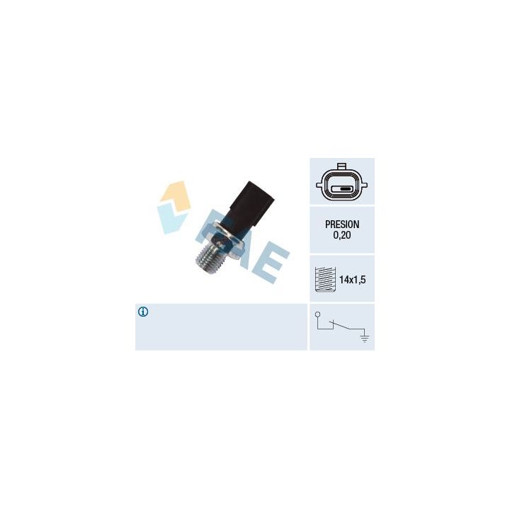 Alyvos slėgio jungiklis FAE 12702