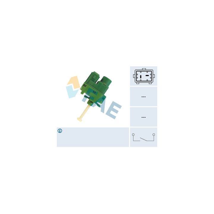 Stabdžių žibinto jungiklis FAE 24840