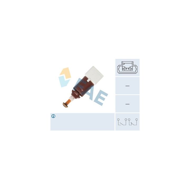 Stabdžių žibinto jungiklis FAE 24902