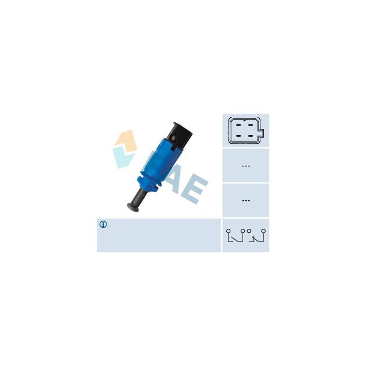 Stabdžių žibinto jungiklis FAE 24910