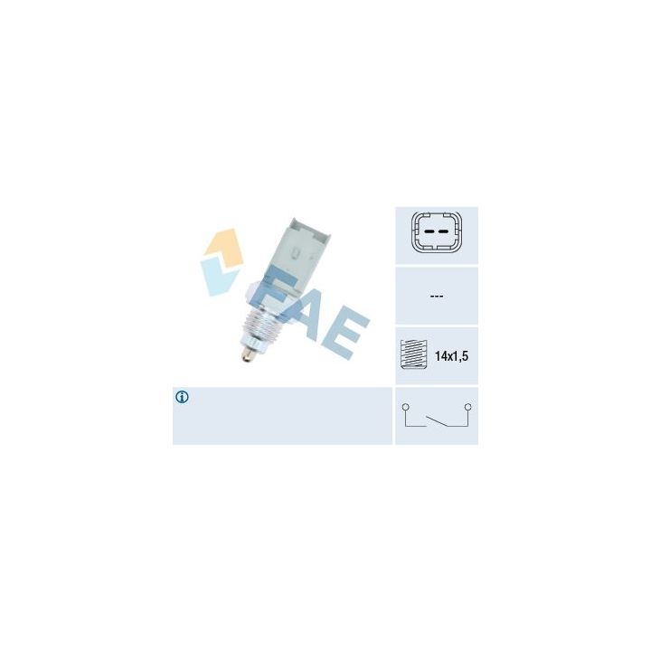 Jungiklis, atbulinės eigos žibintas FAE 40491