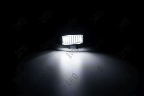 Valstybinio numerio apšvietimas ABAKUS L38-210-0007LED