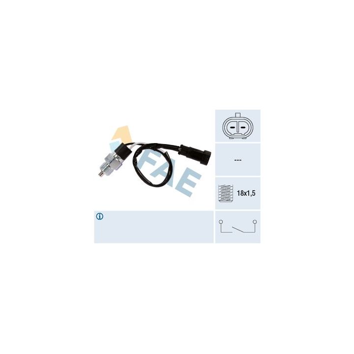 Jungiklis, atbulinės eigos žibintas FAE 40831