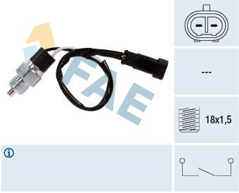Jungiklis, atbulinės eigos žibintas FAE 40831