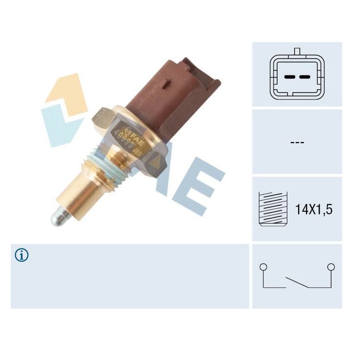 Jungiklis, atbulinės eigos žibintas FAE 40999