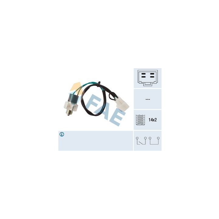 Jungiklis, atbulinės eigos žibintas FAE 41286