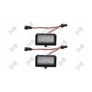 Valstybinio numerio apšvietimas ABAKUS L54-210-0013LED