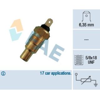 Siuntimo blokas, aušinimo skysčio temperatūra FAE 31250