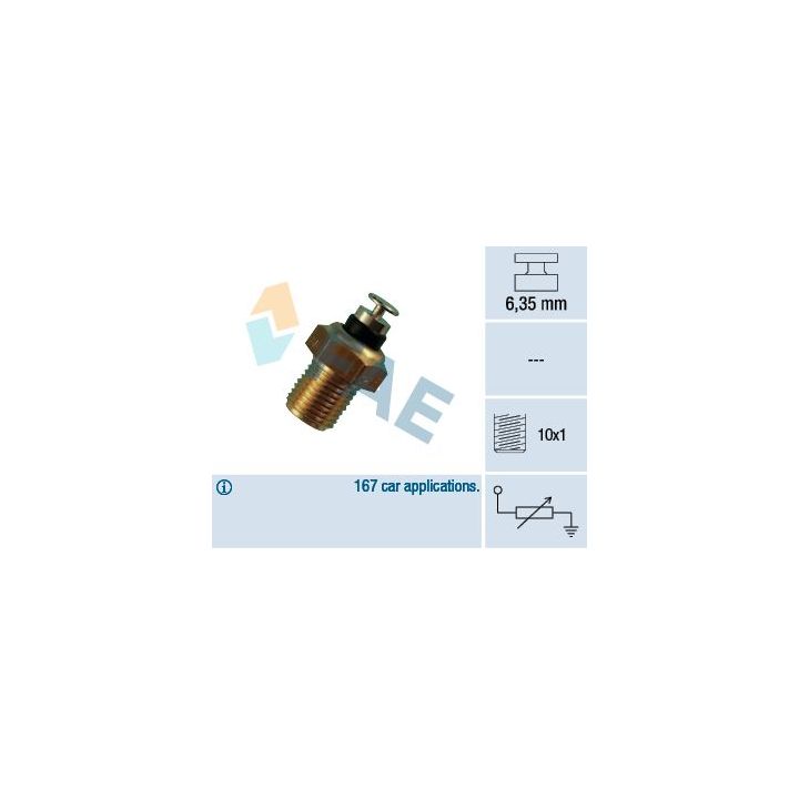 Siuntimo blokas, aušinimo skysčio temperatūra FAE 32110