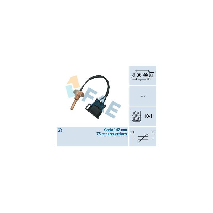 Siuntimo blokas, aušinimo skysčio temperatūra FAE 32370