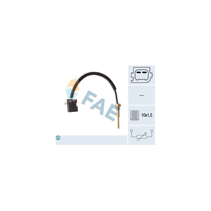 Siuntimo blokas, aušinimo skysčio temperatūra FAE 32428