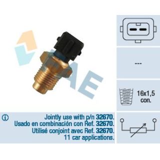 Siuntimo blokas, aušinimo skysčio temperatūra FAE 32540