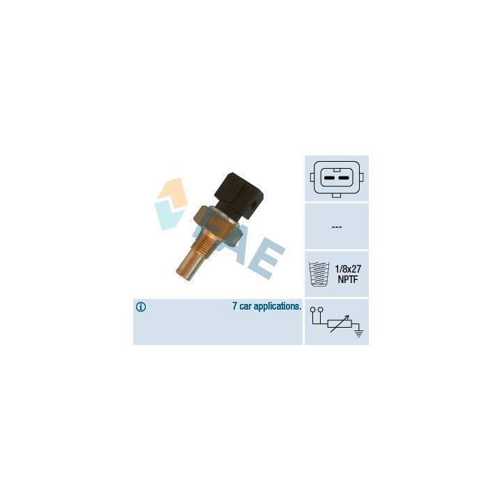 Siuntimo blokas, aušinimo skysčio temperatūra FAE 32570