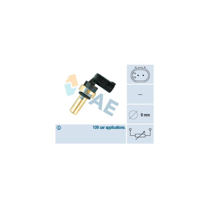 Siuntimo blokas, aušinimo skysčio temperatūra FAE 32705