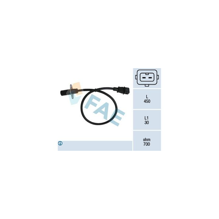 Jutiklis, alkūninio veleno impulsas FAE 79001