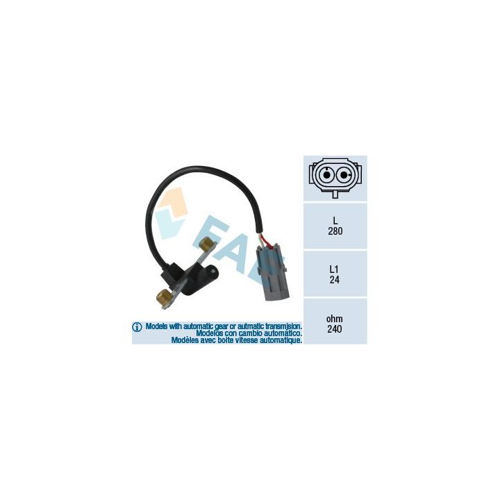 Jutiklis, alkūninio veleno impulsas FAE 79022