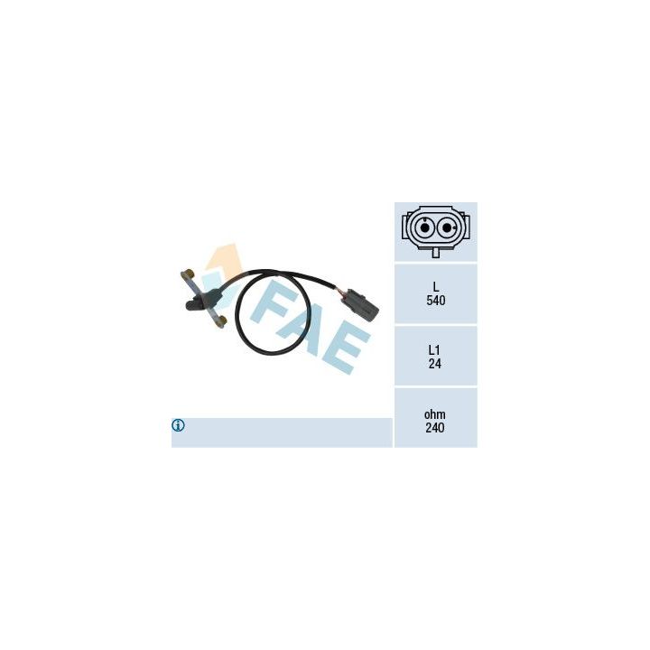 Jutiklis, alkūninio veleno impulsas FAE 79023