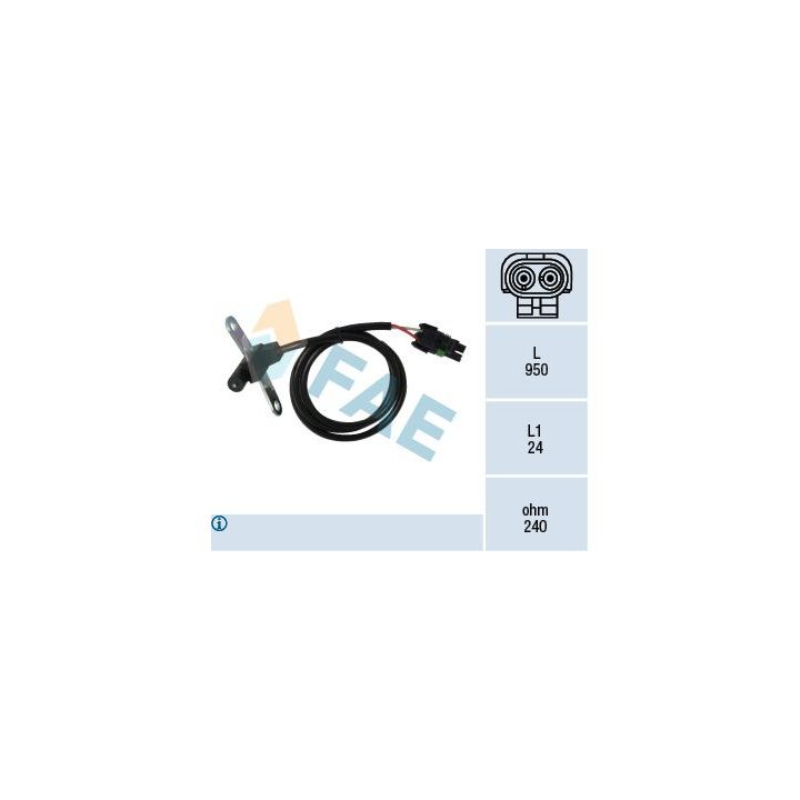 Jutiklis, alkūninio veleno impulsas FAE 79026