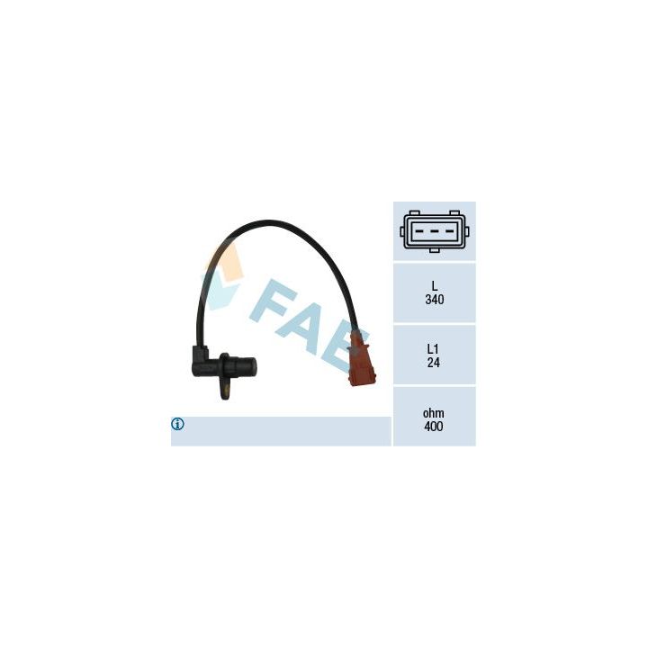 Jutiklis, alkūninio veleno impulsas FAE 79033