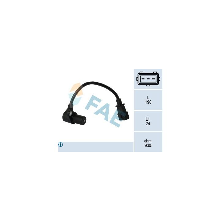 Jutiklis, alkūninio veleno impulsas FAE 79046