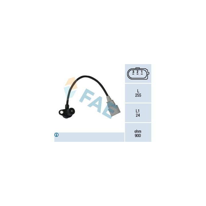 Jutiklis, alkūninio veleno impulsas FAE 79050