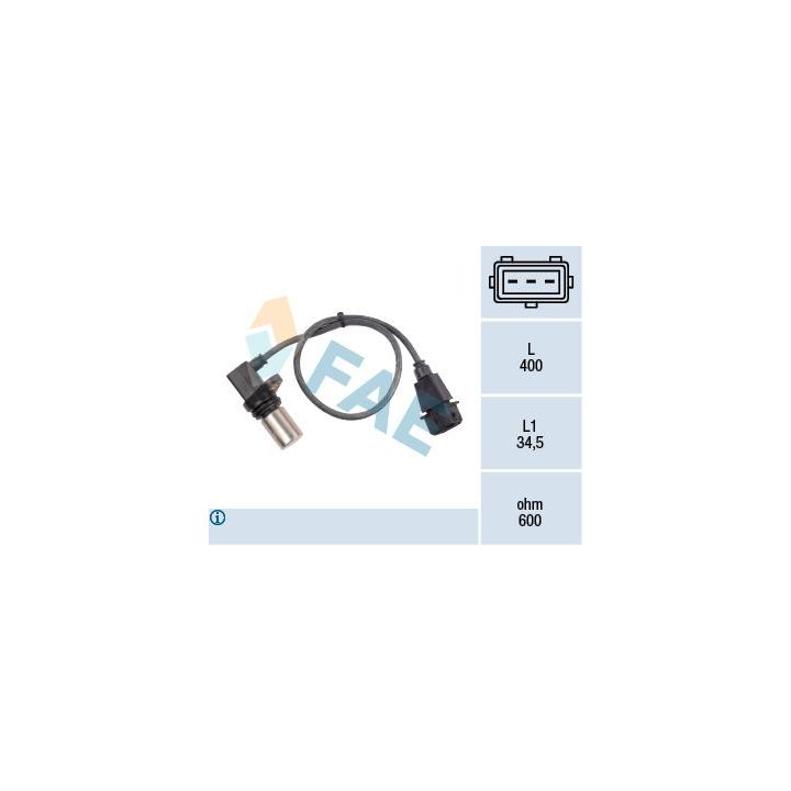 Jutiklis, alkūninio veleno impulsas FAE 79072