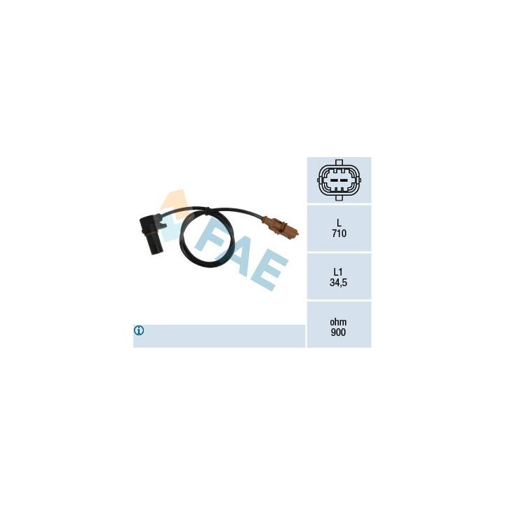 Jutiklis, alkūninio veleno impulsas FAE 79077