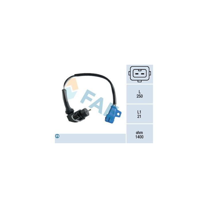 Jutiklis, alkūninio veleno impulsas FAE 79081