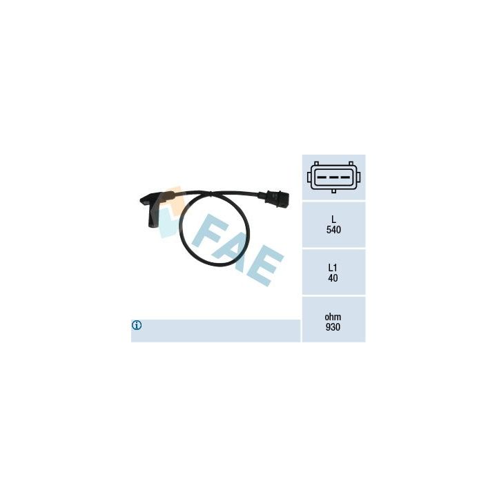 Jutiklis, alkūninio veleno impulsas FAE 79097