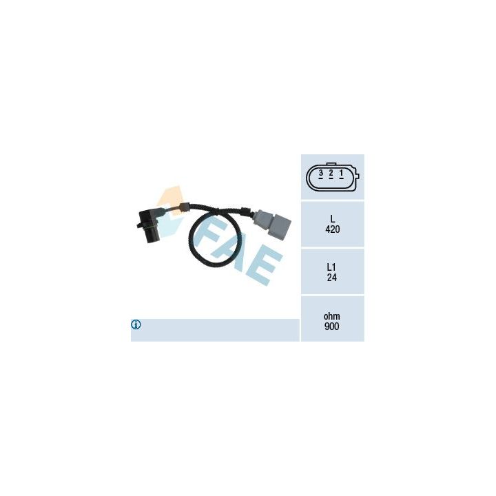 Jutiklis, alkūninio veleno impulsas FAE 79199