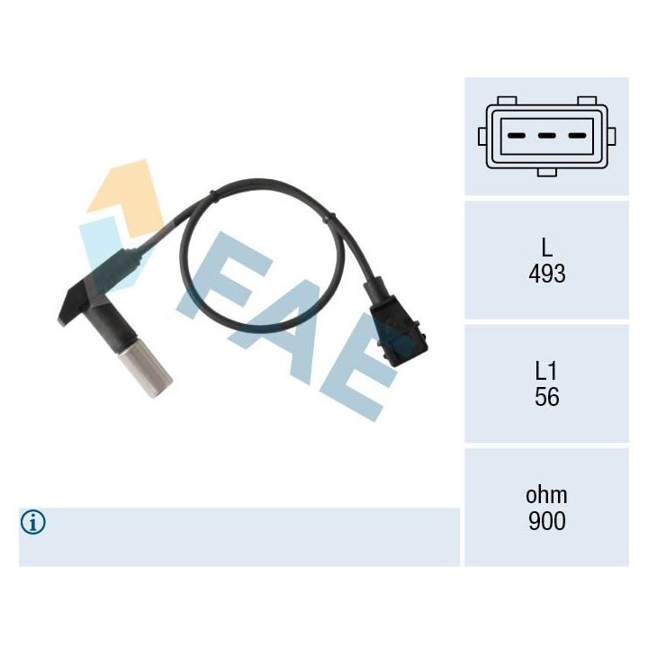 Jutiklis, alkūninio veleno impulsas FAE 79208