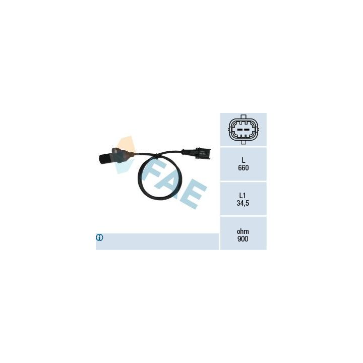 Jutiklis, alkūninio veleno impulsas FAE 79220