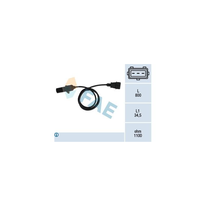 Jutiklis, alkūninio veleno impulsas FAE 79296