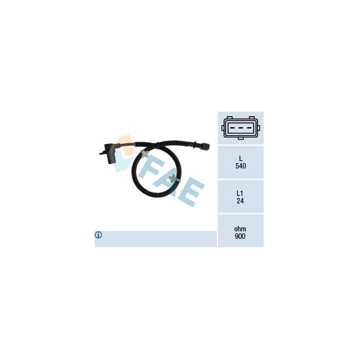 Jutiklis, alkūninio veleno impulsas FAE 79301