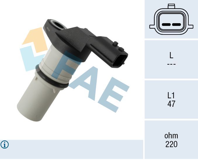 Jutiklis, alkūninio veleno impulsas FAE 79317