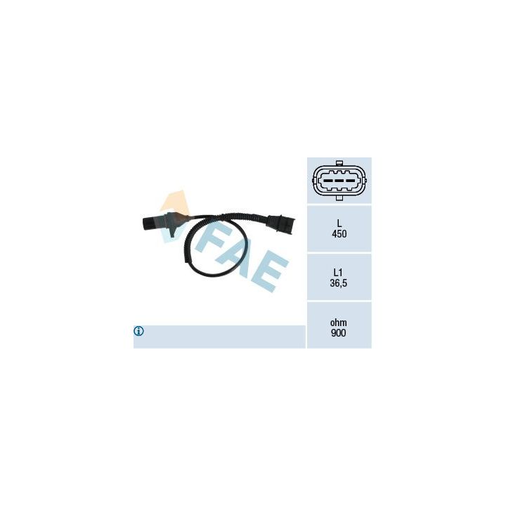 Jutiklis, alkūninio veleno impulsas FAE 79333