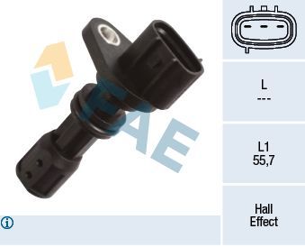 Jutiklis, alkūninio veleno impulsas FAE 79434