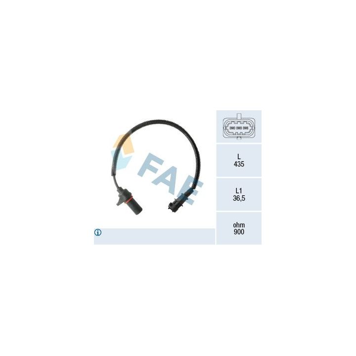 Jutiklis, alkūninio veleno impulsas FAE 79478