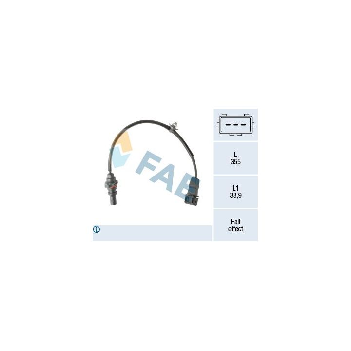 Jutiklis, alkūninio veleno impulsas FAE 79501