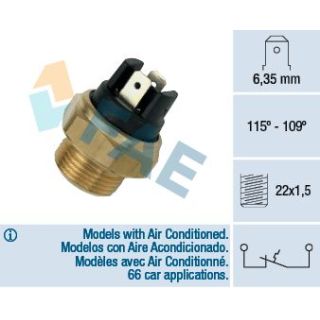 Temperatūros jungiklis, radiatoriaus ventiliatorius FAE 36280
