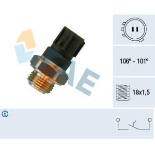 Temperatūros jungiklis, radiatoriaus ventiliatorius FAE 36460